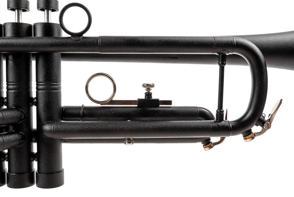 KGUmusic Aria Student Trumpet | Black Matte Lacquer