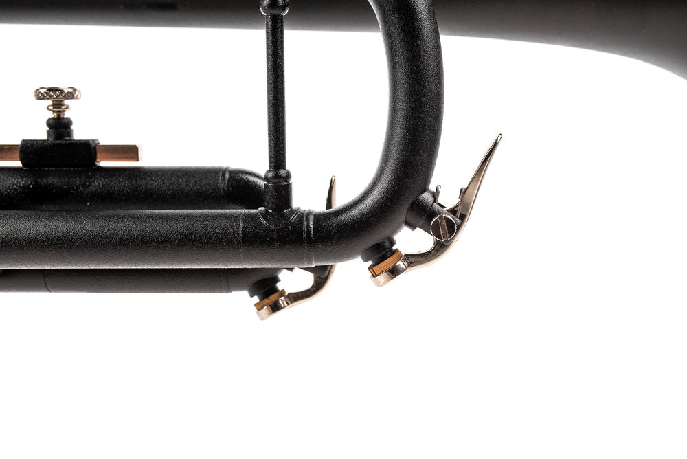 KGUmusic Aria Student Trumpet | Black Matte Lacquer