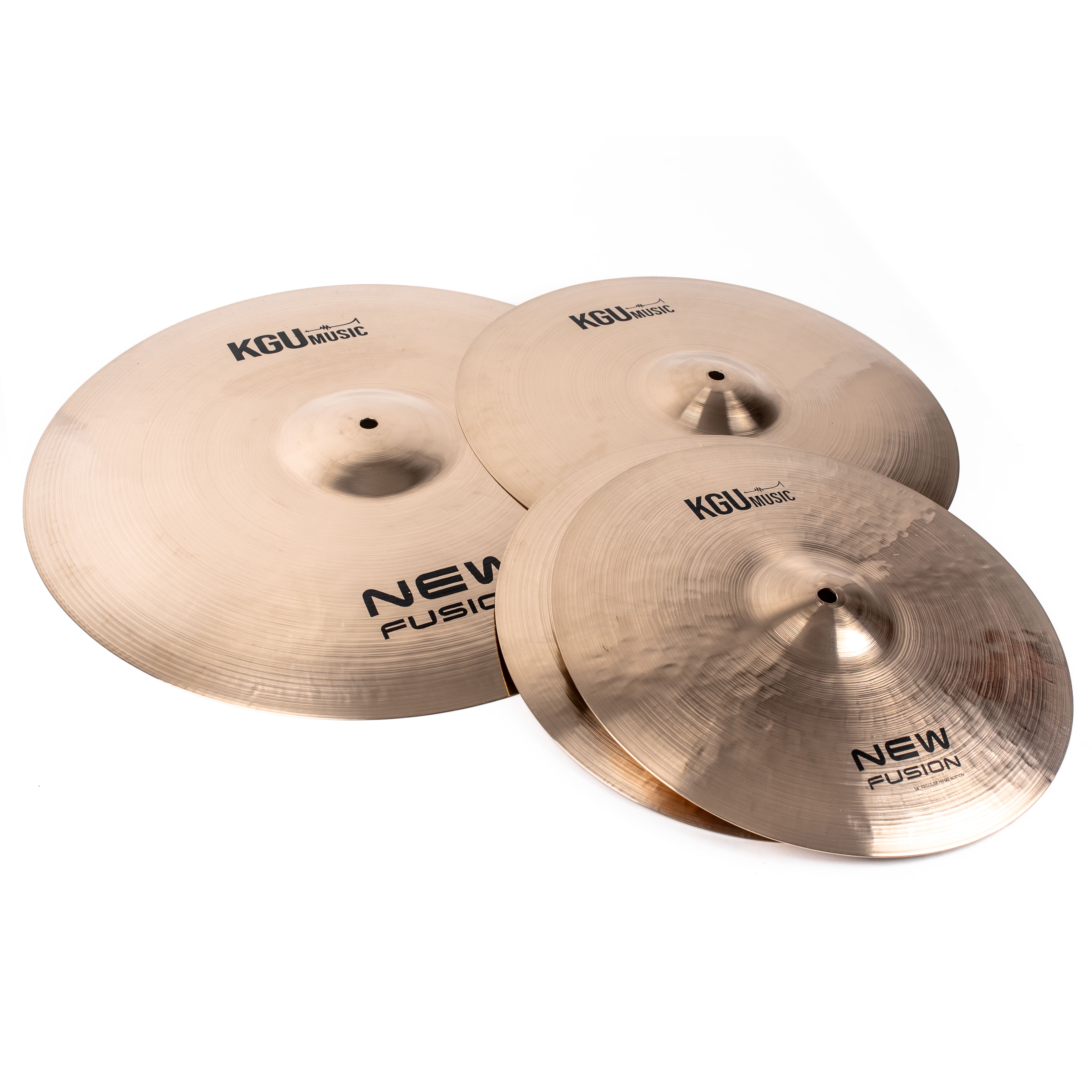 KGUmusic Fusion Series Cymbals 3-Piece Set (3D1)