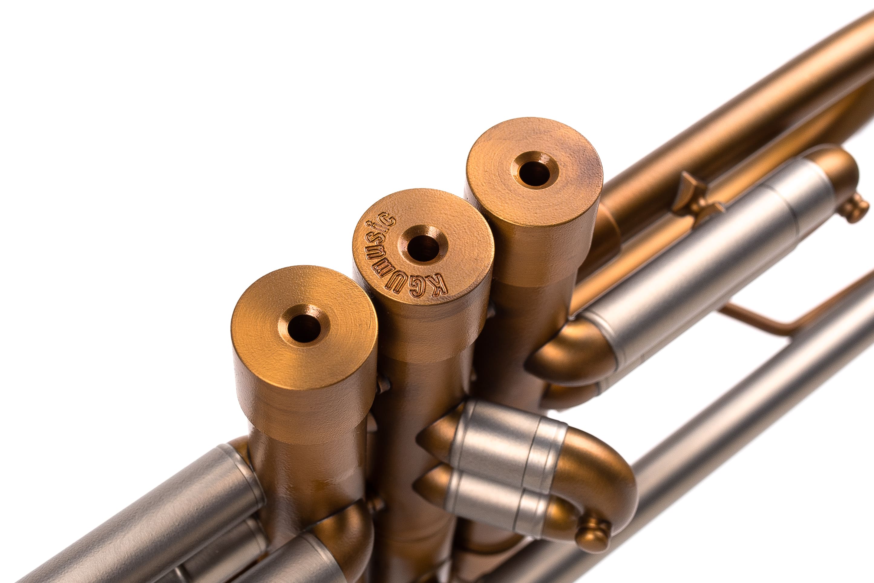 KGUmusic RS Trumpet with Taylor 140mm bell (brass+red brass)