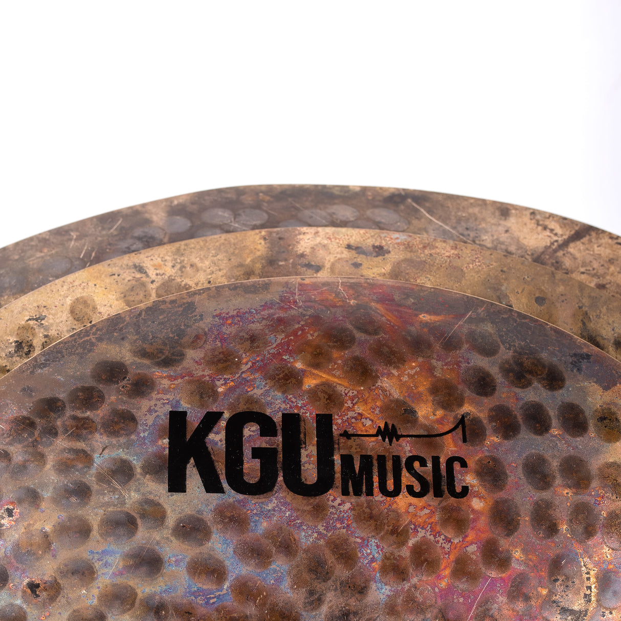KGUmusic Smack Stack Cymbal Set RAW Series (11”, 13”, 15”)