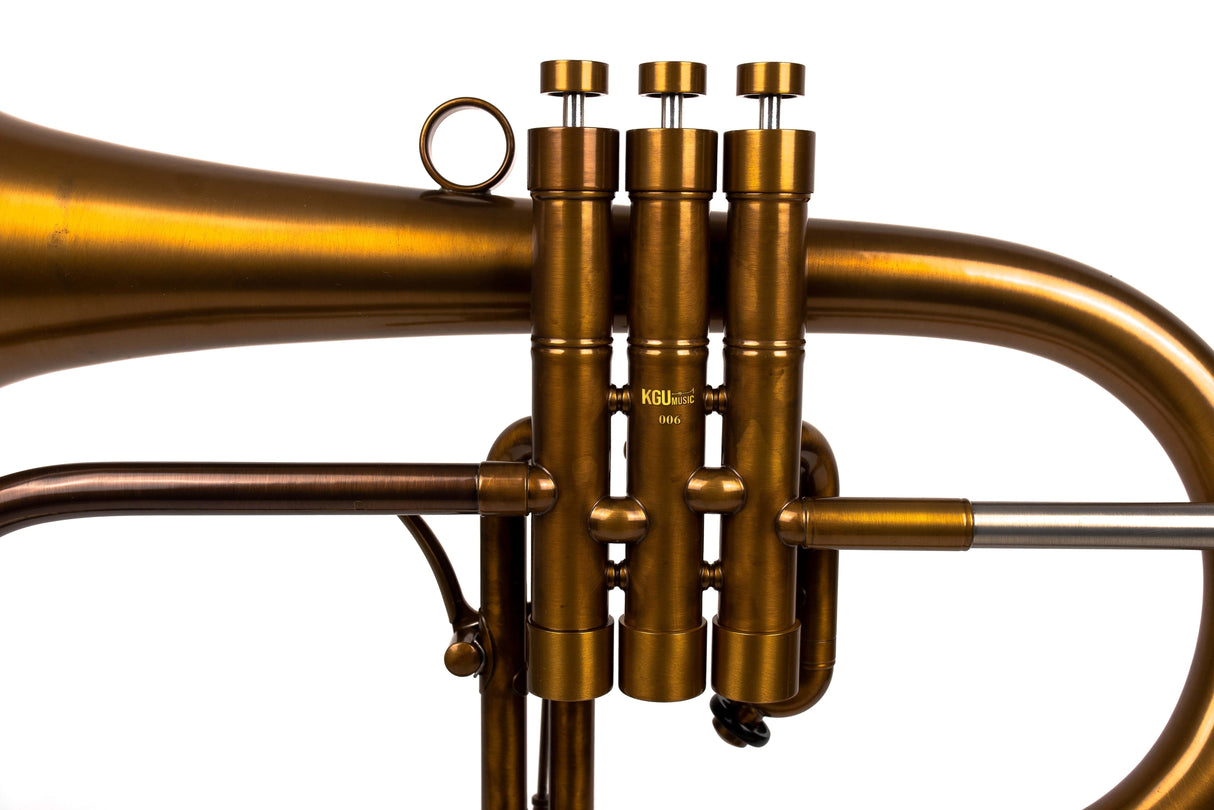 KGUmusic-Taylor collaboration Bronze Patina Flugelhorn