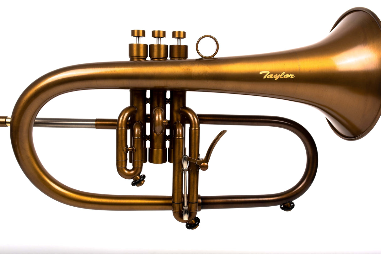 KGUmusic-Taylor collaboration Bronze Patina Flugelhorn