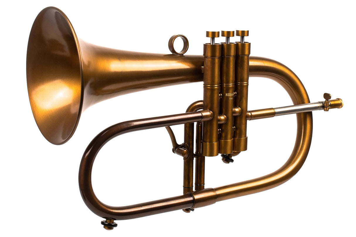KGUmusic-Taylor collaboration Bronze Patina Flugelhorn