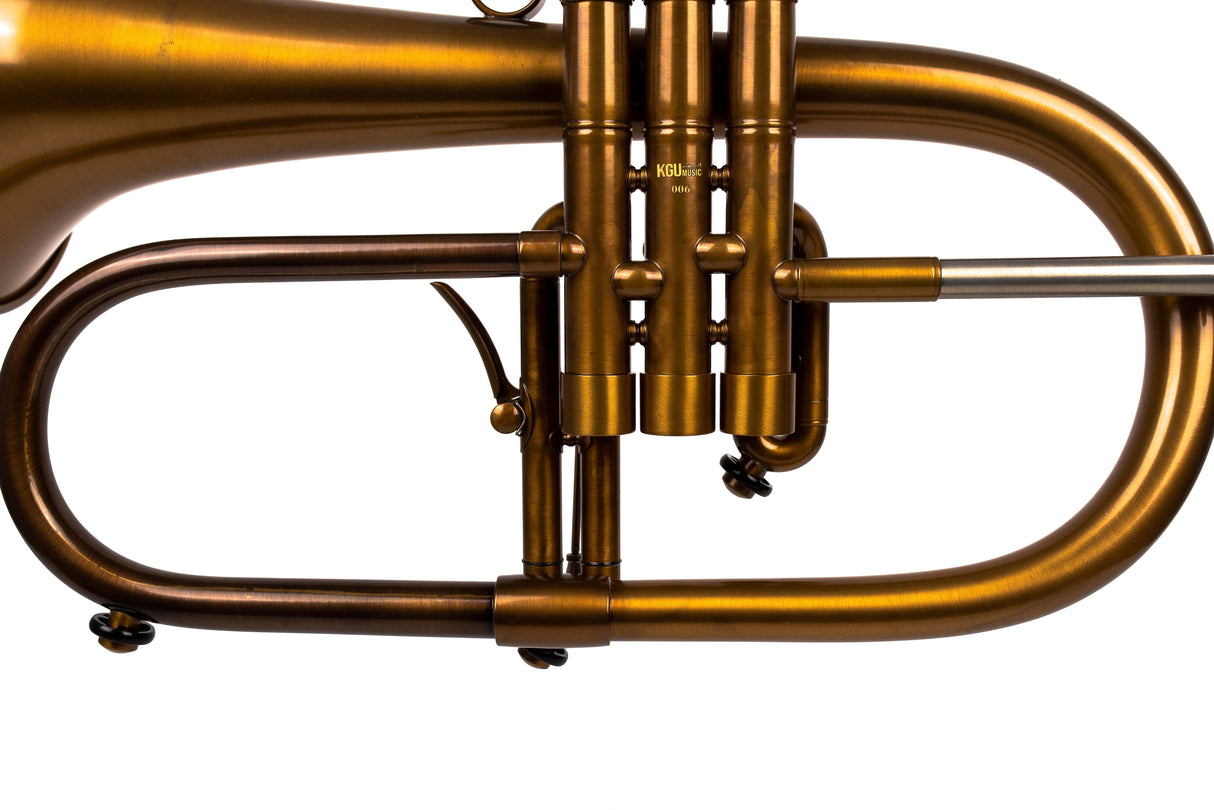 KGUmusic-Taylor collaboration Bronze Patina Flugelhorn
