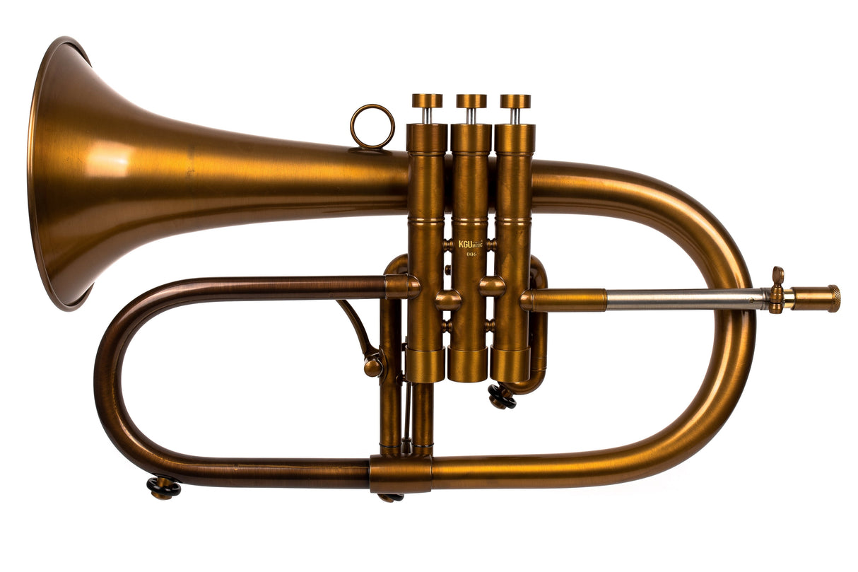 KGUmusic-Taylor collaboration Bronze Patina Flugelhorn