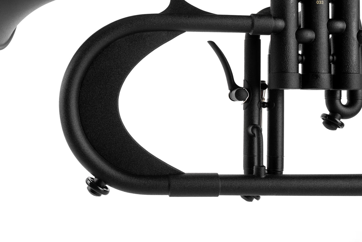 KGUmusic Handcrafted Flugelhorn (BLACK)
