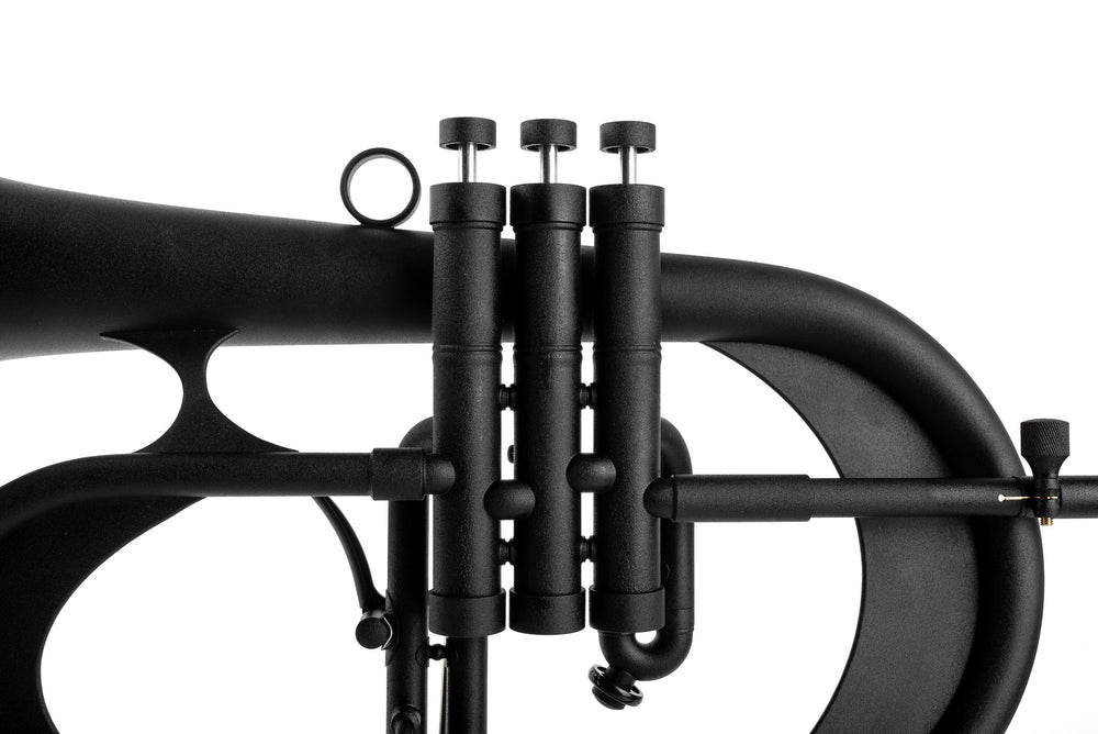 KGUmusic Handcrafted Flugelhorn (BLACK)