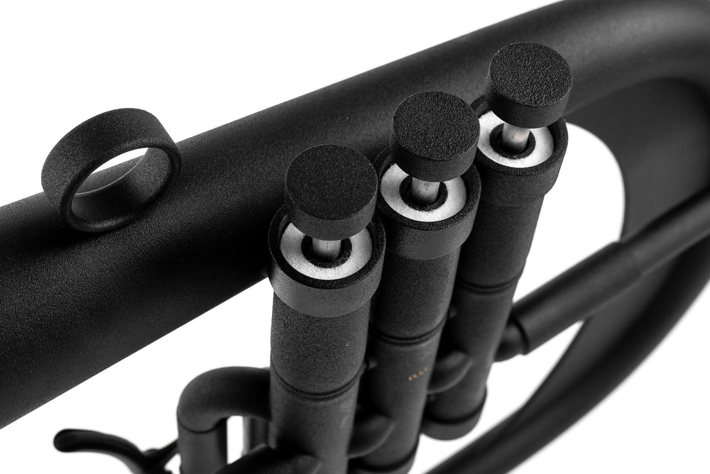 KGUmusic Handcrafted Flugelhorn (BLACK)