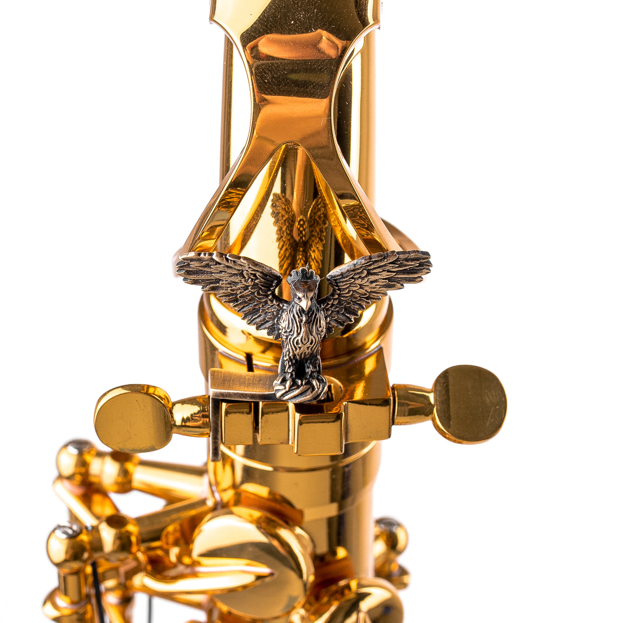 Saxophone ArtTone Booster | Tone Enhancer | Phoenix Bird Design