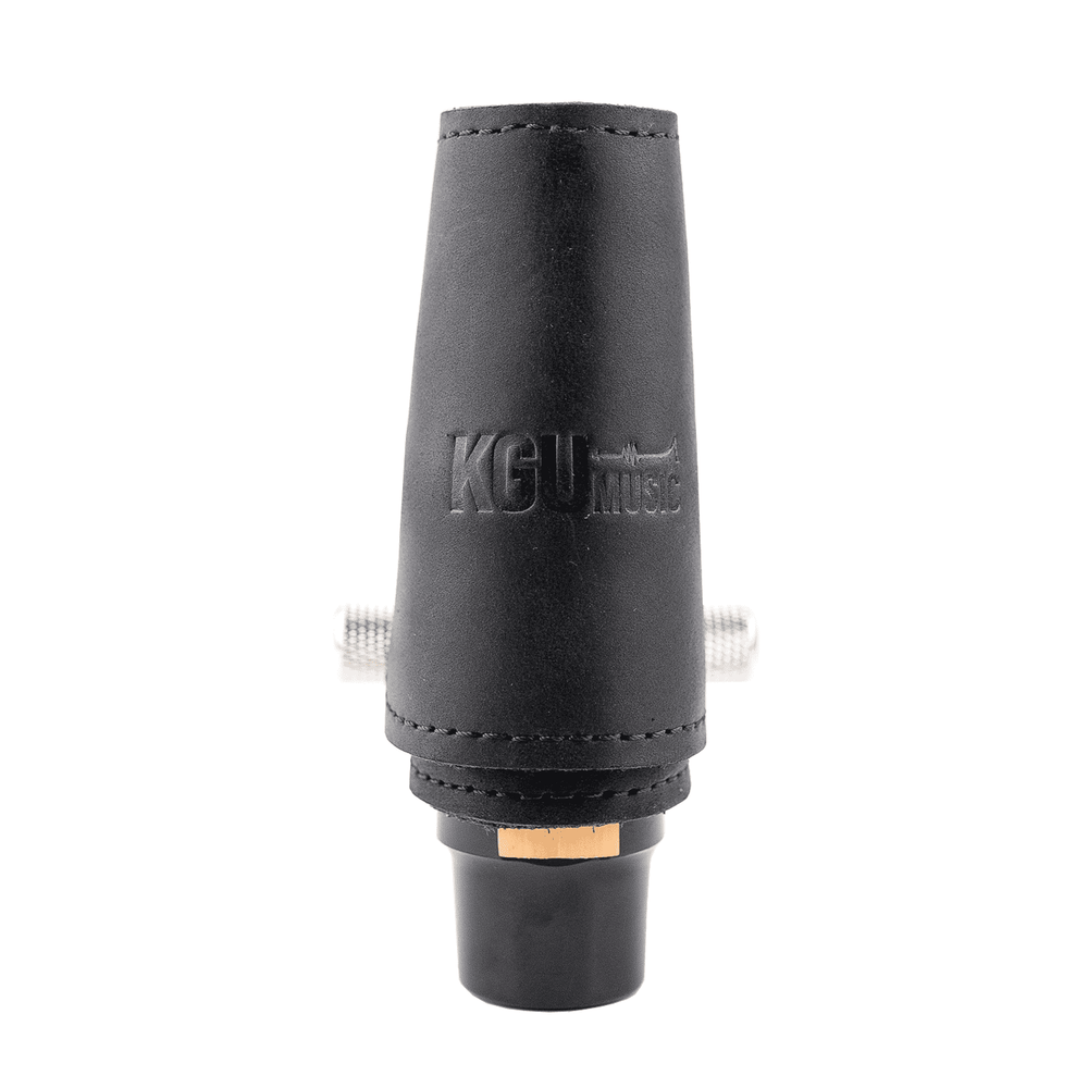 Leather Ligature & Cap for Saxophone Mouthpiece | KGUmusic
