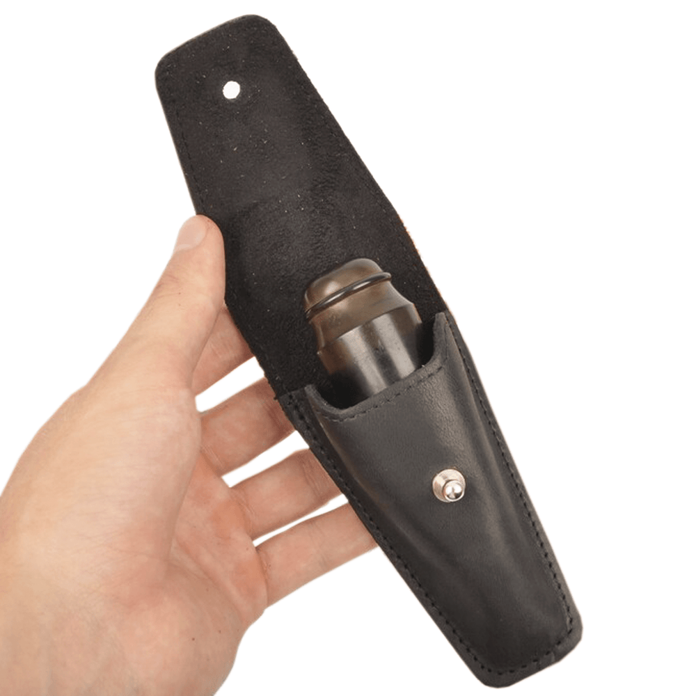 Pouch for 1-3 saxophone mouthpieces | Genuine leather