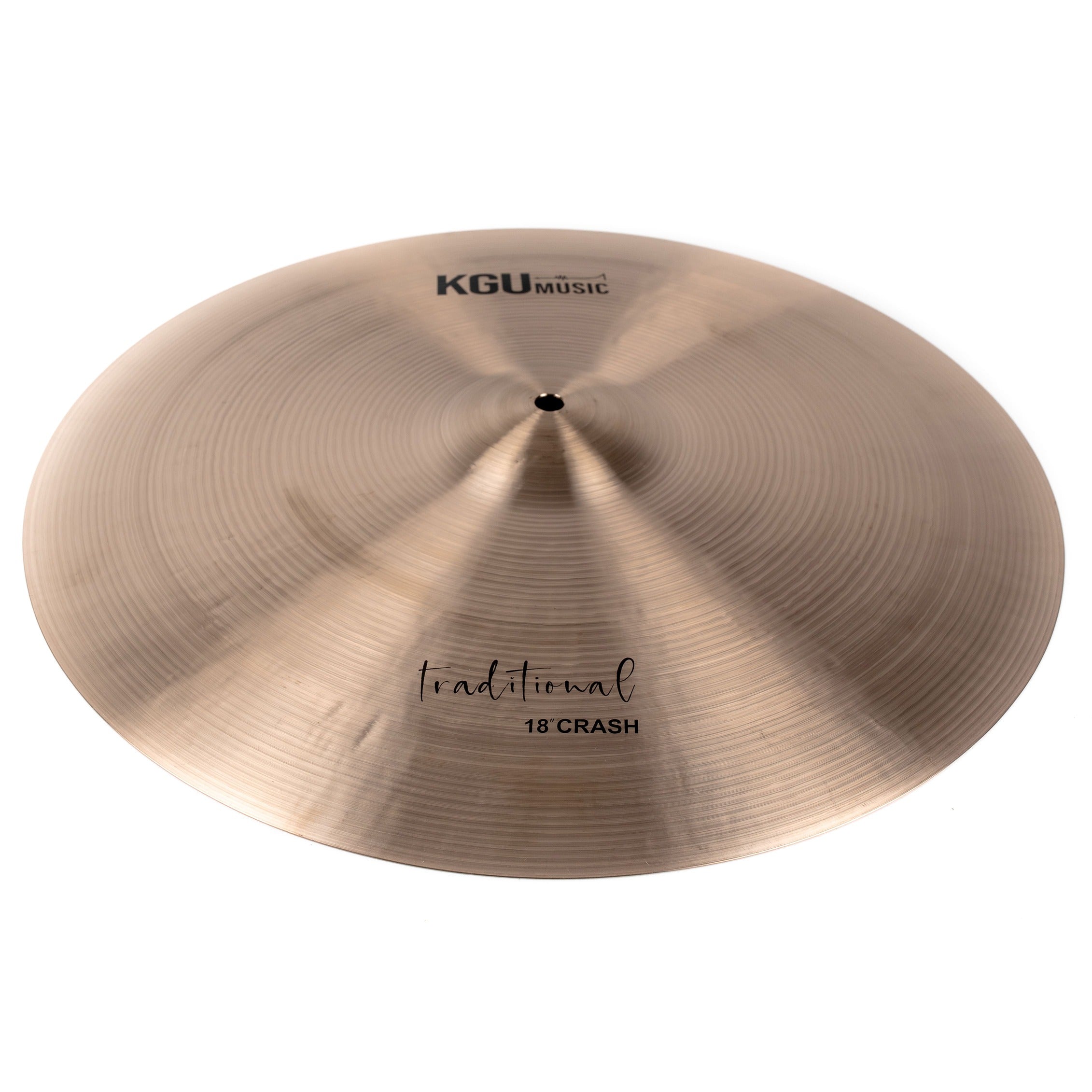 The Crash 18 cymbal from the KGUmusic Traditional Series