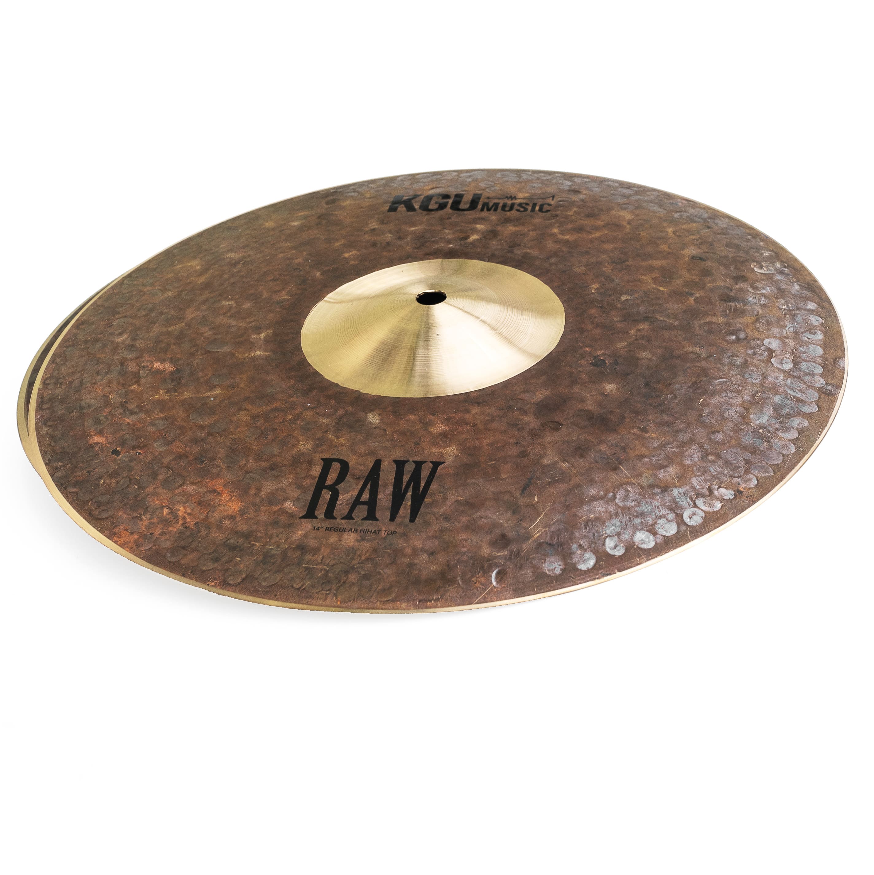 The Regular Hi-Hat 14 cymbals from the KGUmusic Raw Series