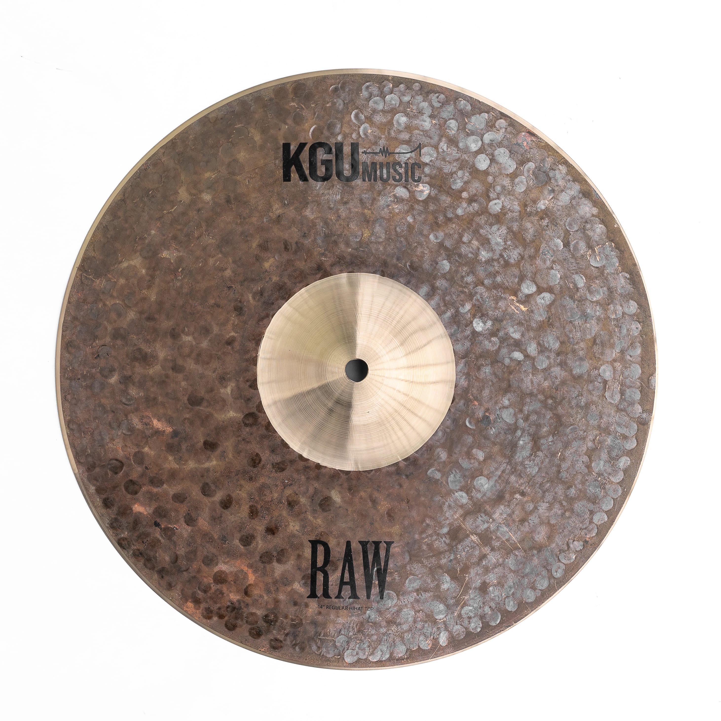 The Regular Hi-Hat 14 cymbals from the KGUmusic Raw Series
