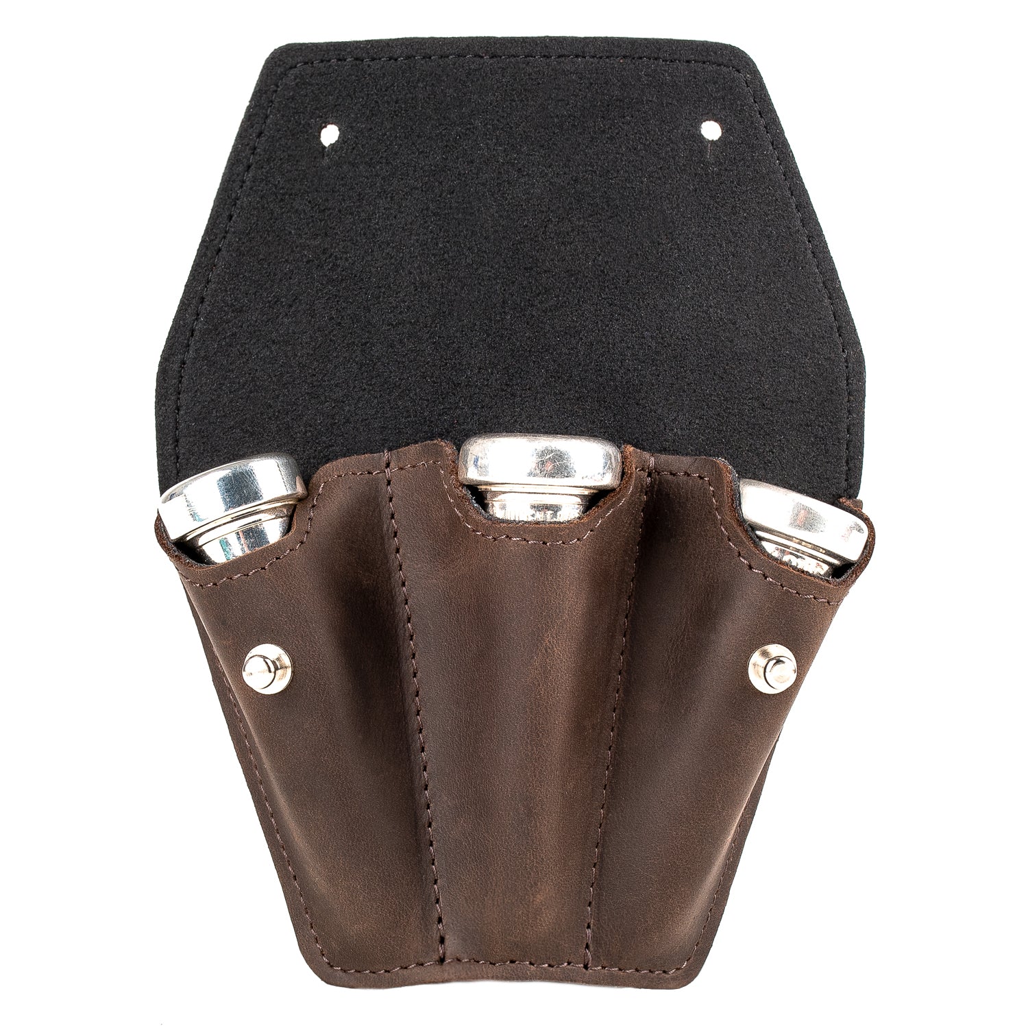 Trumpet Mouthpiece Leather Pouch. MG Leather Work