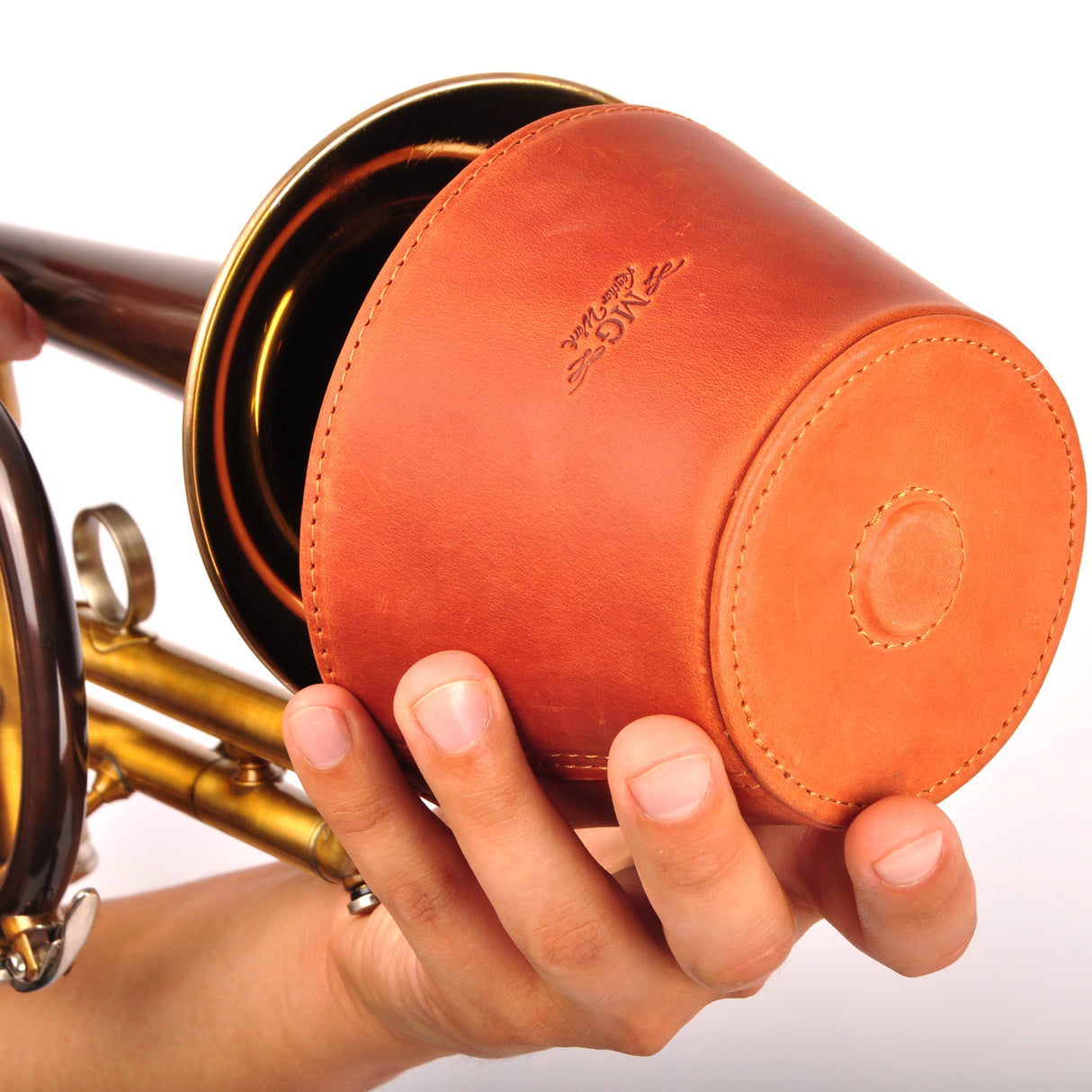 Trumpet Magnetic Leather Mute
