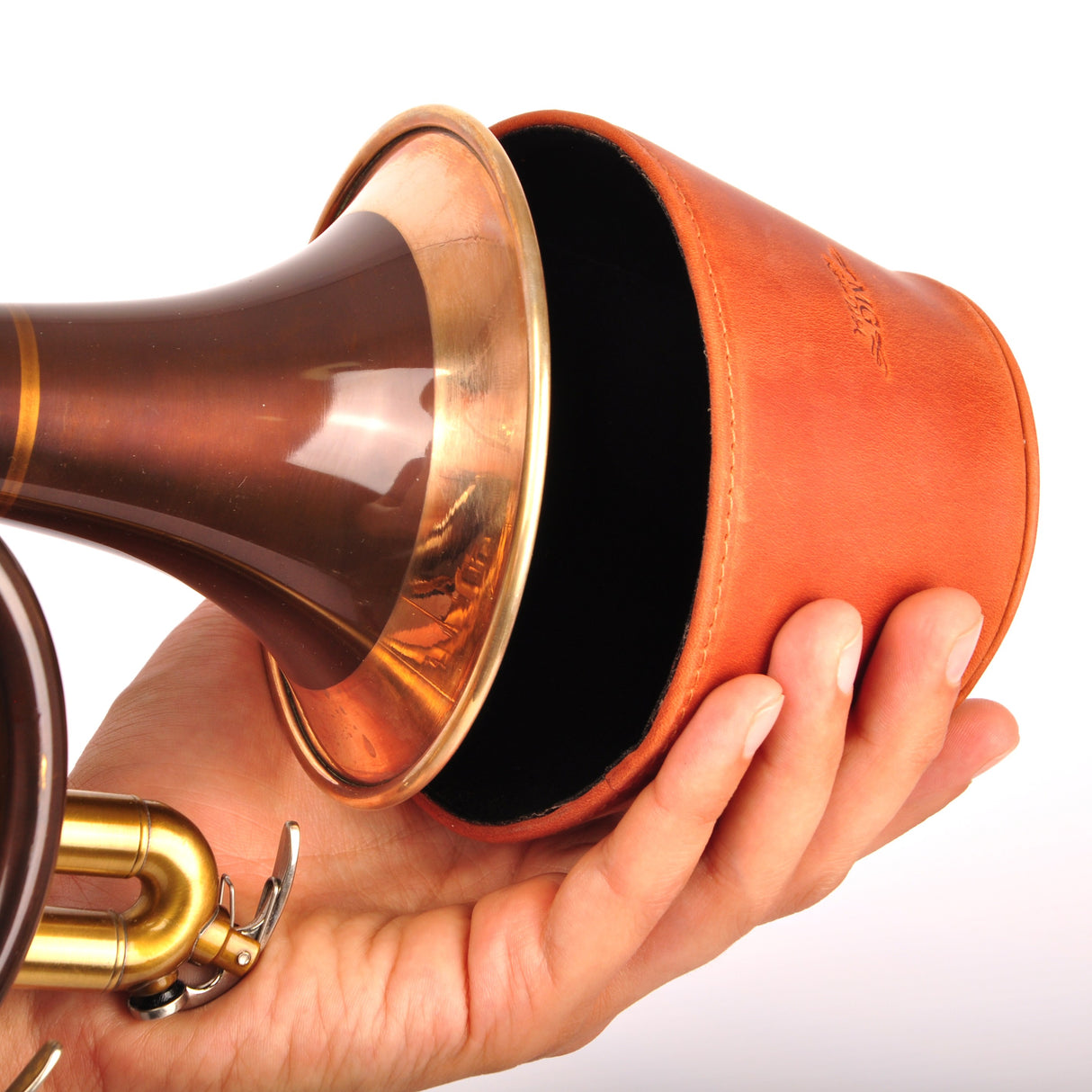 Trumpet Magnetic Leather Mute