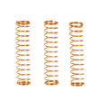 Set of 3 KGUmusic bronze trumpet valve springs ensuring smooth valve operation.