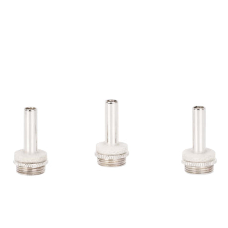 Silver plated KGUmusic solid brass trumpet valve stems for trumpet.