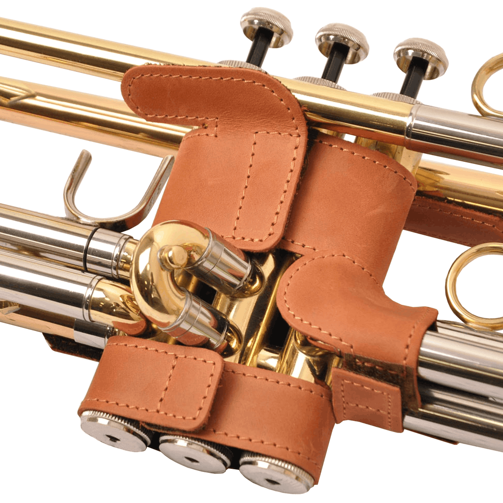 Genuine Leather Trumpet Valve Guard | Size XL