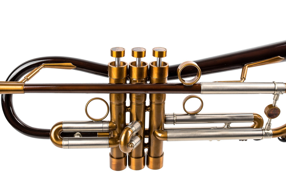 Yamaha YTR-800 Custom Trumpet with bronze Euro Bell | KGUmusic