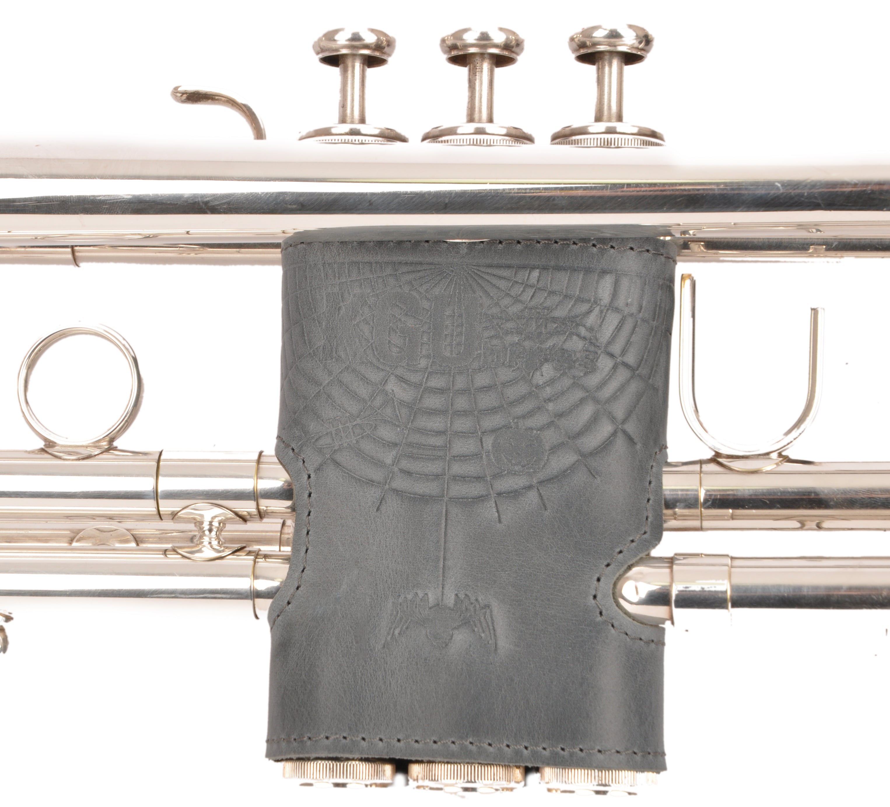 Halloween Trumpet VALVE GUARD | Genuine Leather