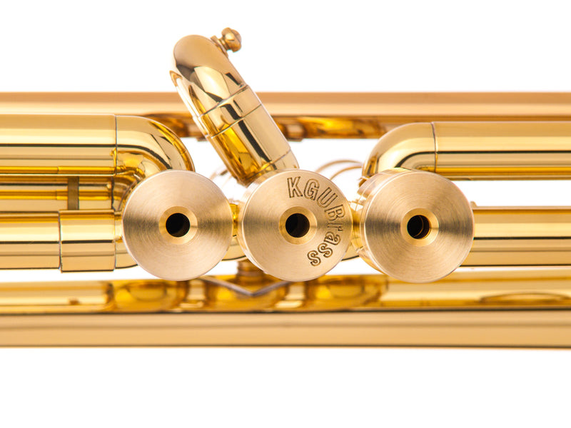 Trumpet MODULE Bottom Valve Caps. KGUmusic