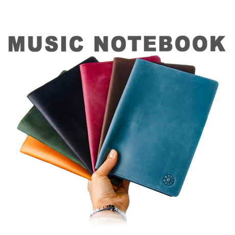Music NoteBook KGUBrass, Leather