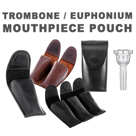 Trombone Euphonium Mouthpiece POUCH (3 Models) KGUBrass