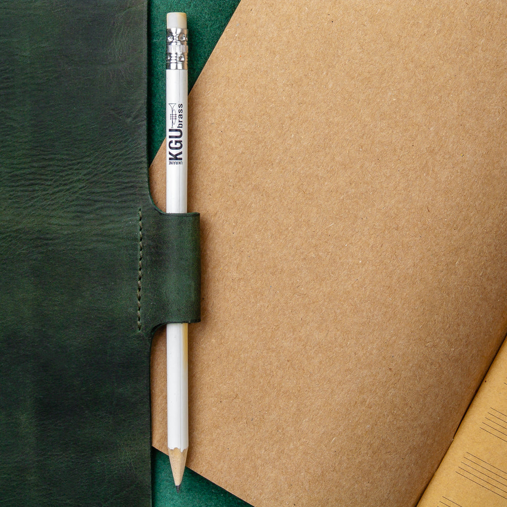 Music NoteBook with Leather Cover | KGUmusic