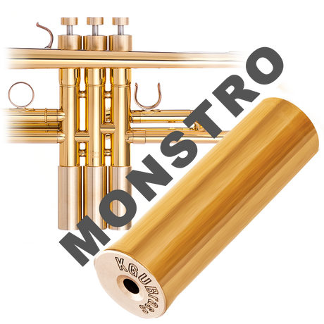 KGUmusic EXTRA HEAVY Bottom Valve Cap enhances trumpet tone and response.