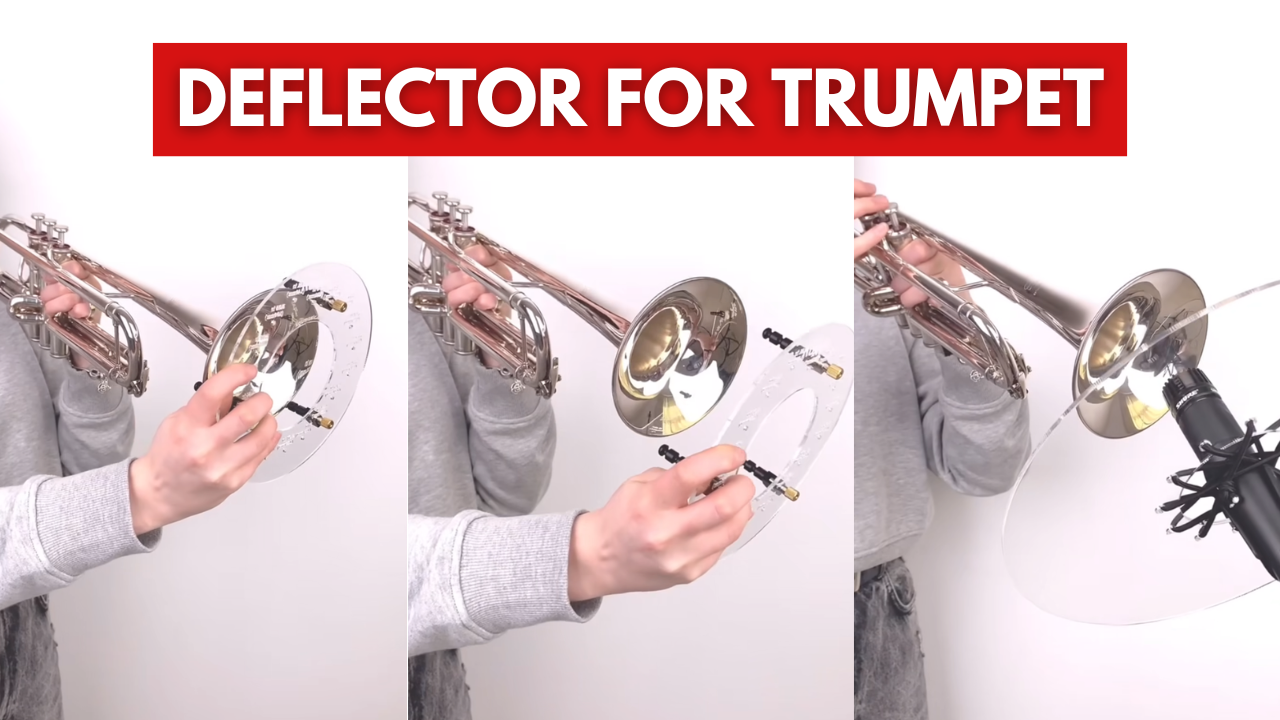 How a Trumpet Deflector improves your live sessions