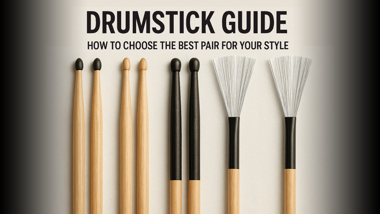Drumstick Selection: Finding the Perfect Pair for Your Playing Style