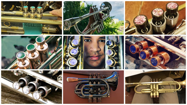 Enhance Your Trumpet's Performance with the Distinctive Custom Trumpet Trim Kit