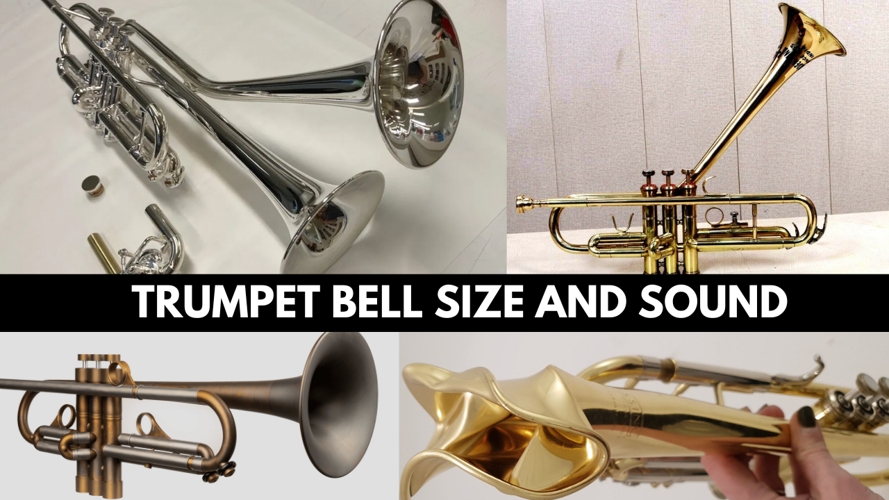 How does Bell size affect Trumpet sound?