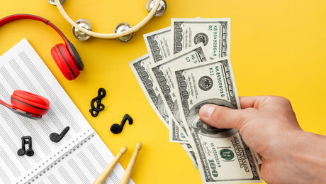 Independent musician working on a music project and exploring funding opportunities