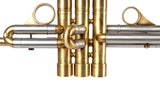 KGUmusic 135mm Taylor Bell RS Trumpet – Satin Brass Finish