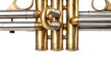 KGUmusic 135mm Taylor Bell RS Trumpet – Satin Brass Finish