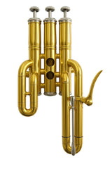 Valve Section for Flugelhorn – Brass Component (Non-Functional Valves)