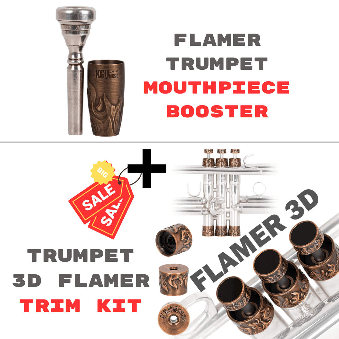 3D Flamer Heavy Trim Kit + Flamer Trumpet Mouthpiece Booster
