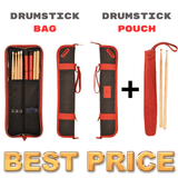 Genuine leather Handmade bag for drumsticks + Drumstick Pouch