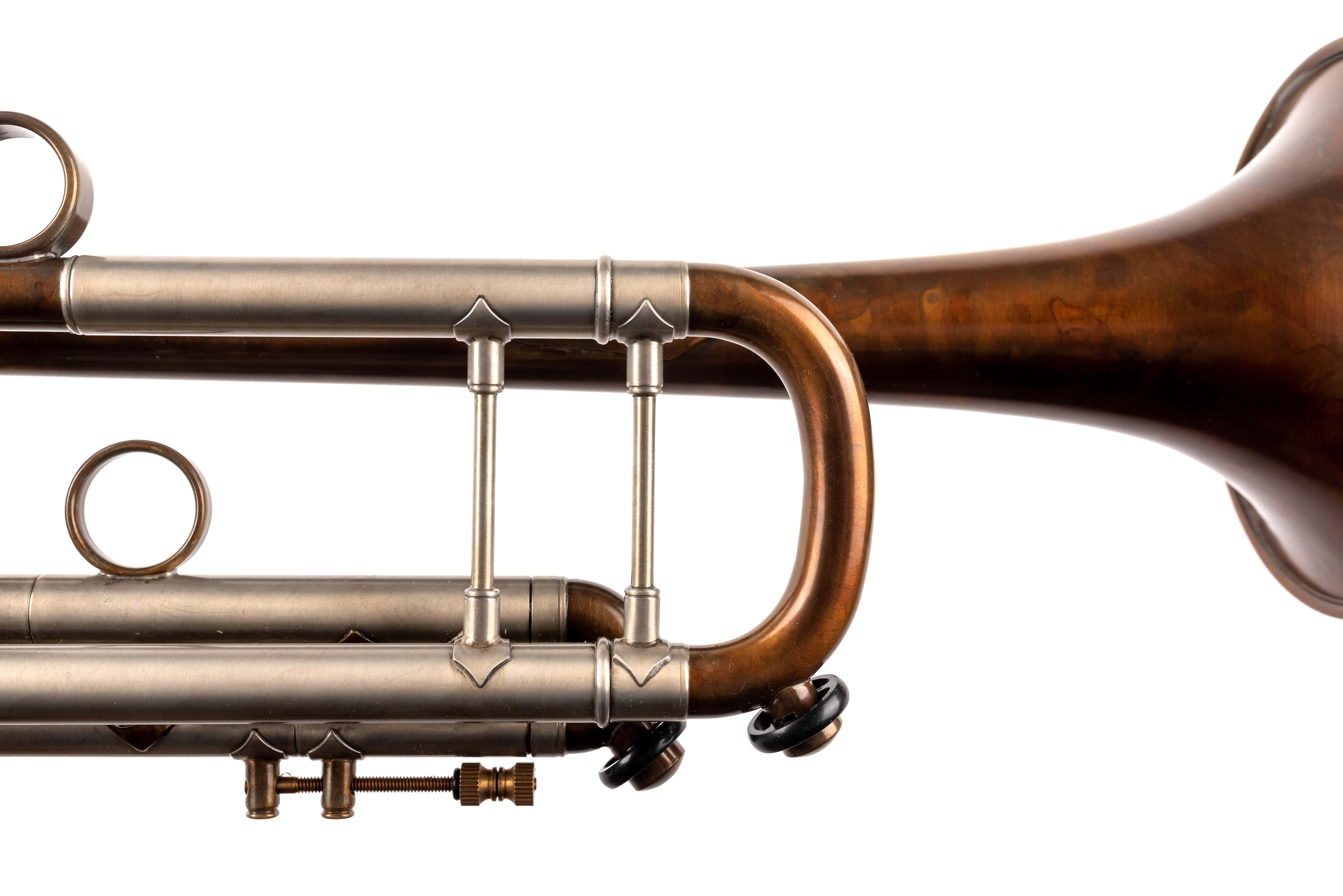 Bach Stradivarius Trumpet 180-37 "Cognac Flame" by KGUmusic