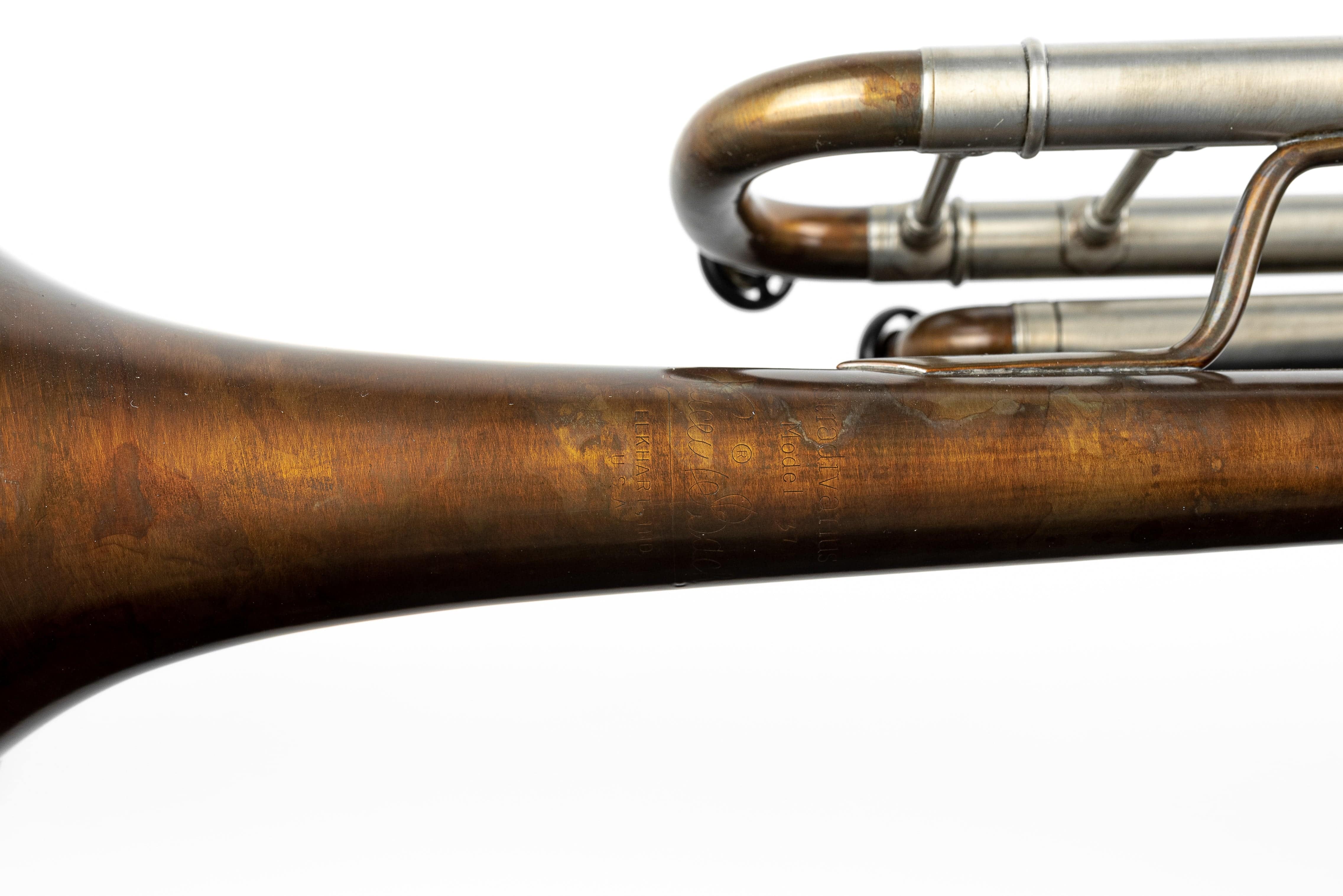 Bach Stradivarius Trumpet 180-37 "Cognac Flame" by KGUmusic