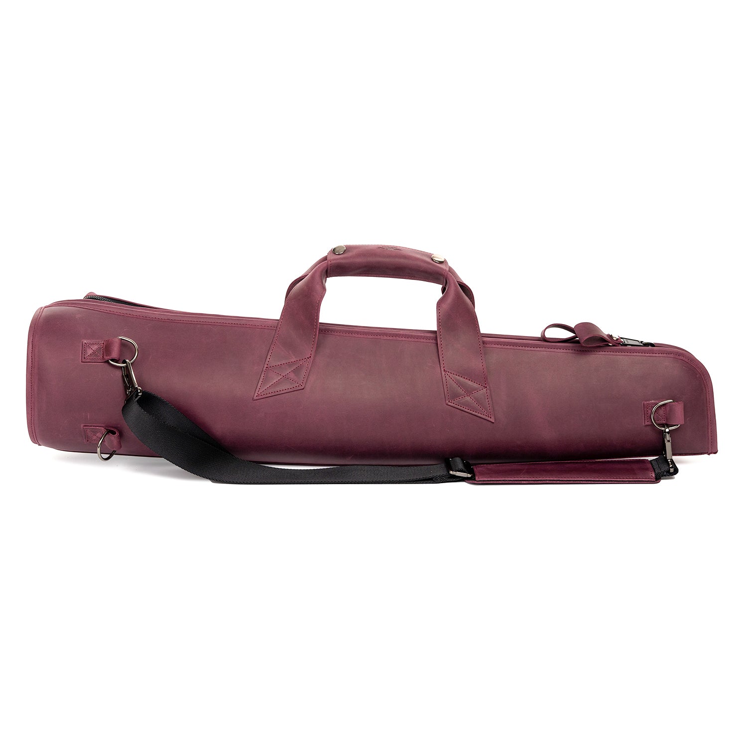 Gig Bag for Straight Soprano Saxophone | Genuine Leather "Crazy Horse"