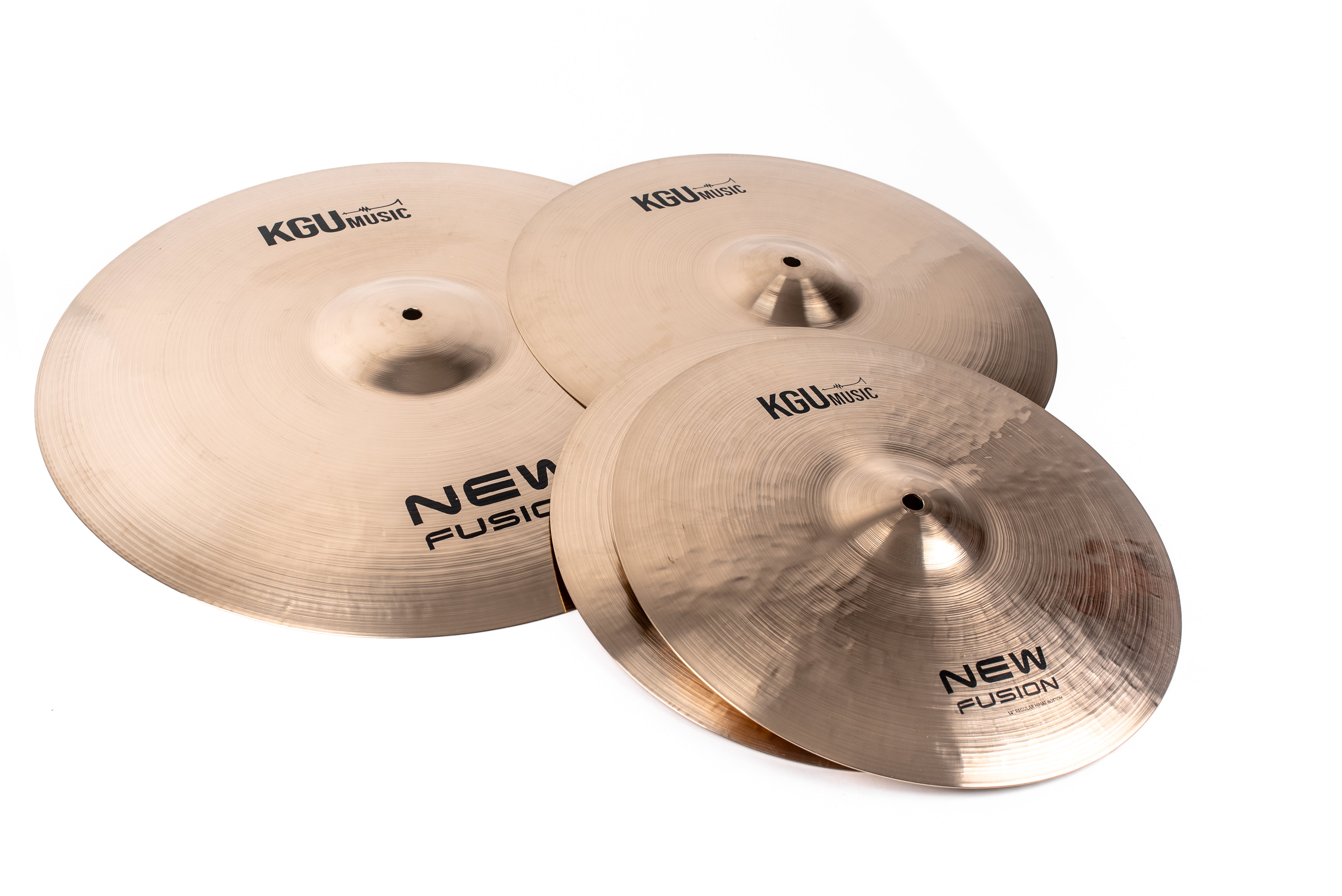 KGUmusic Fusion Series Cymbals 3-Piece Set (3D1)