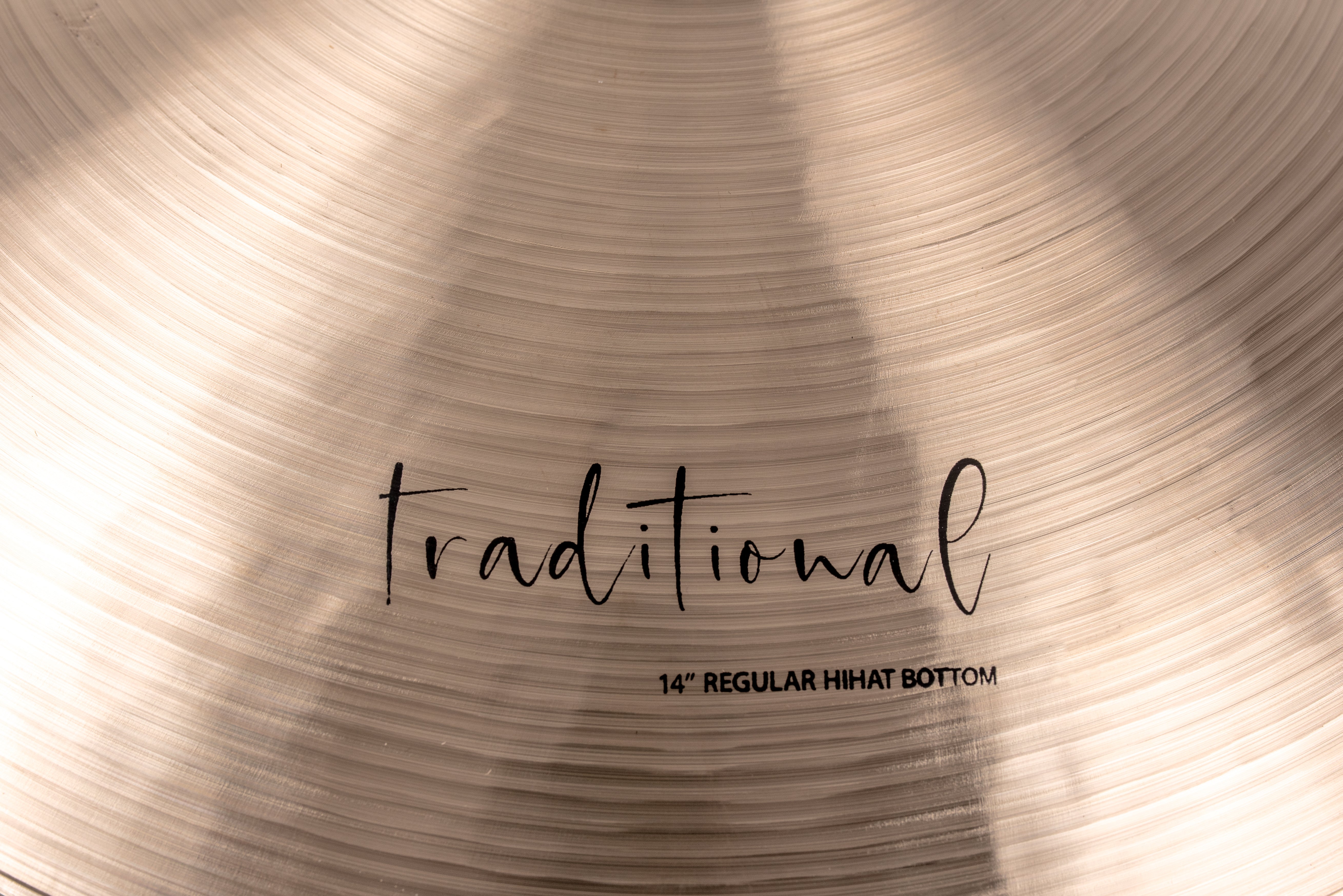 The Regular Hi-Hat 14 cymbals from the KGUmusic Traditional Series