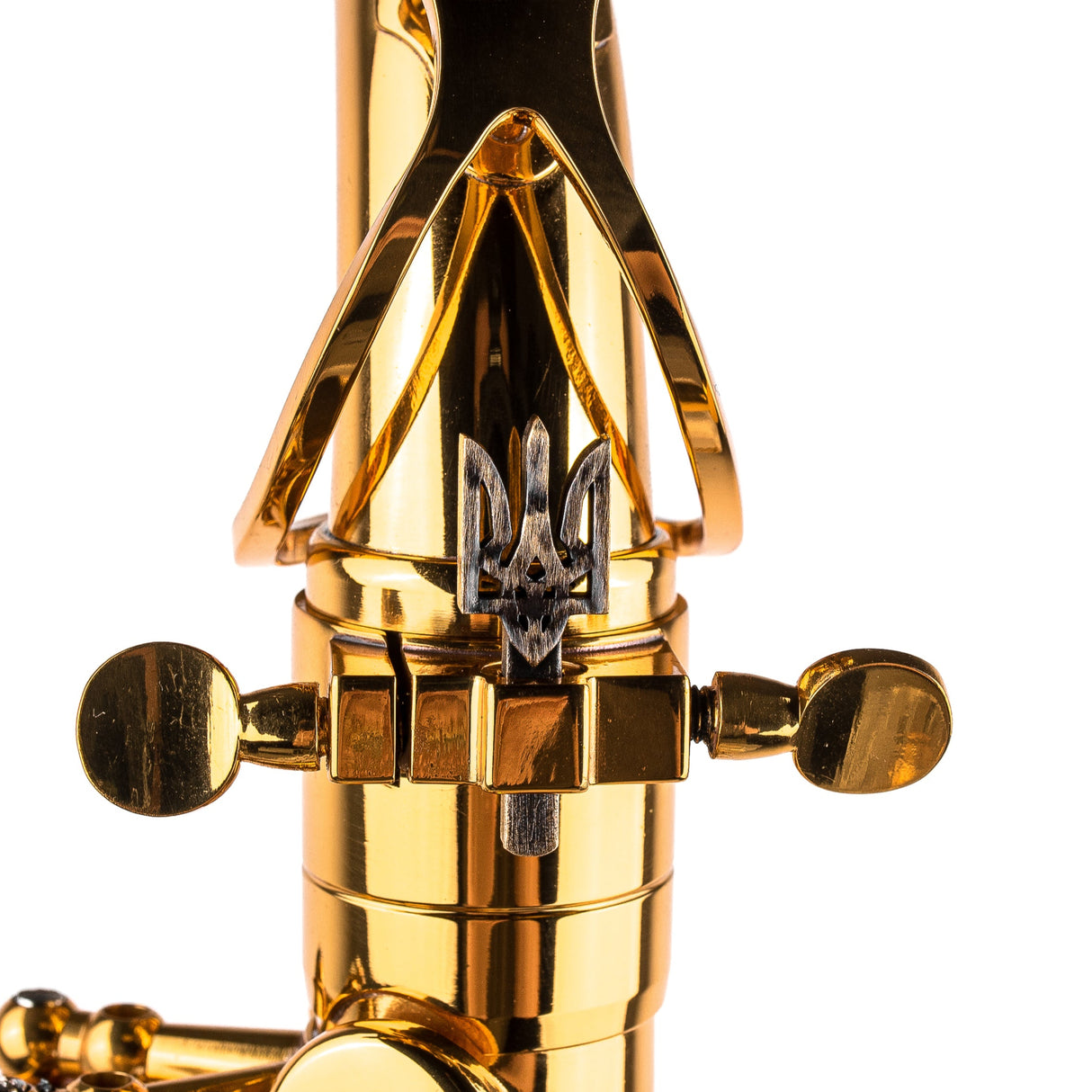 Saxophone ArtTone Bronze Booster - Trident Design