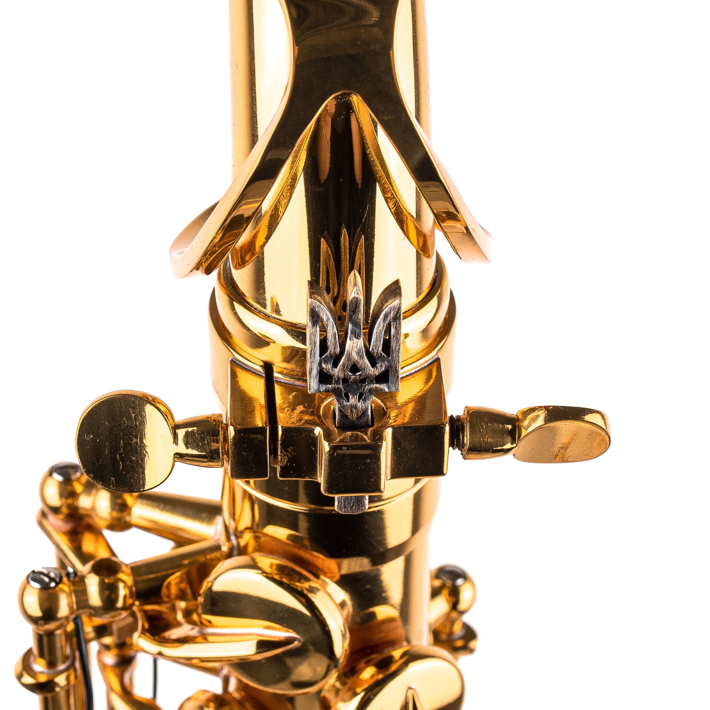 Saxophone ArtTone Bronze Booster - Trident Design