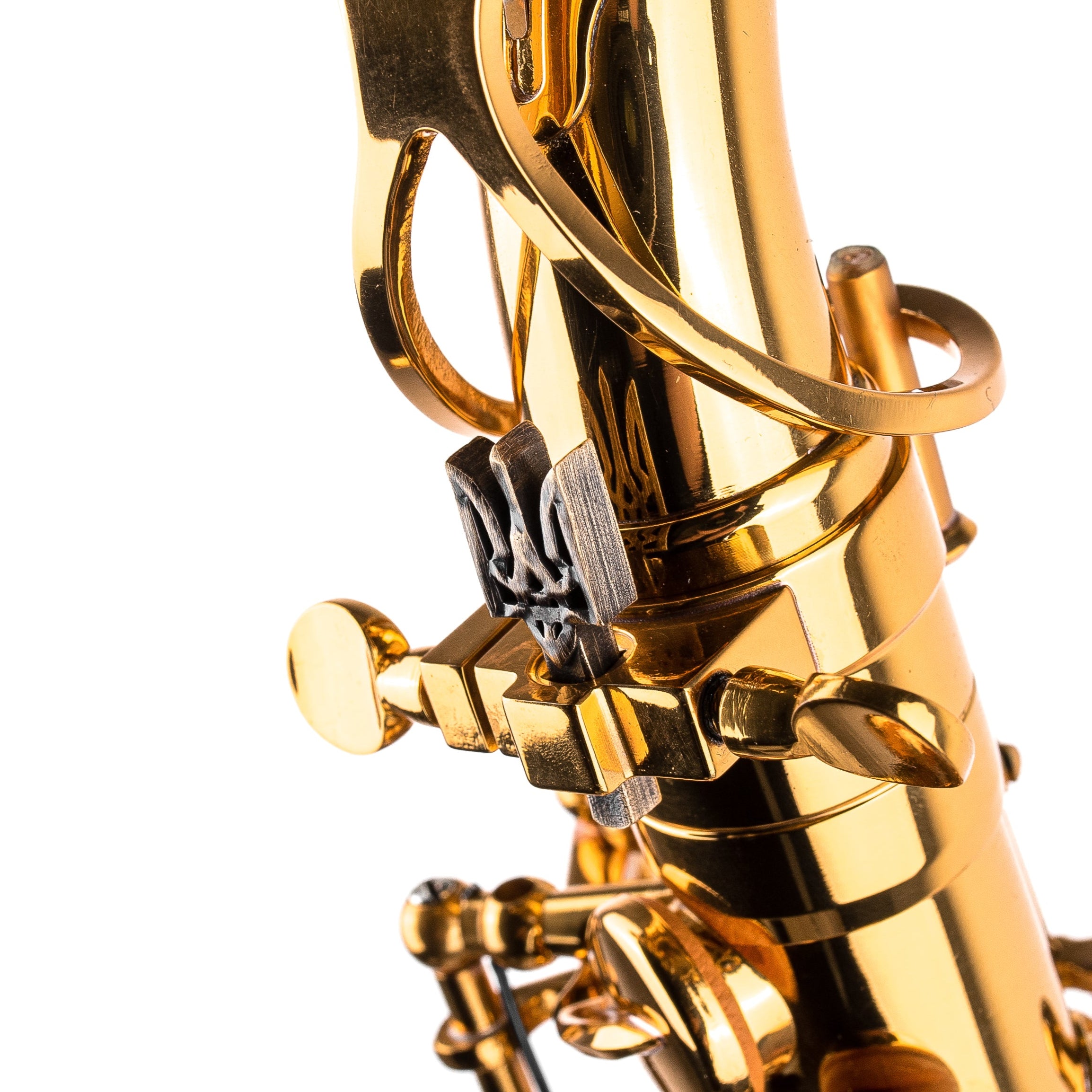 Saxophone ArtTone Bronze Booster - Trident Design